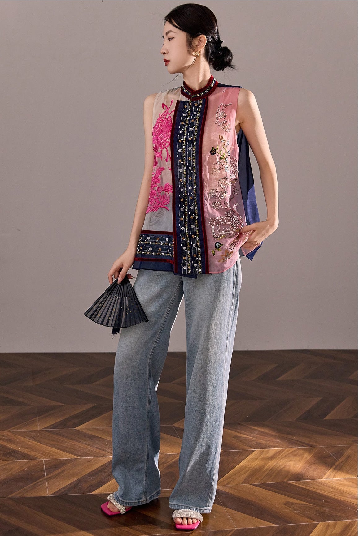 Chinese Style Tank Top